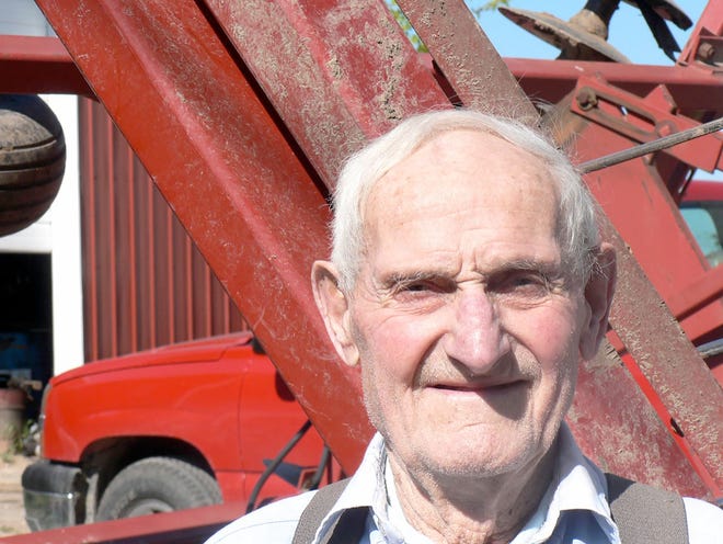 Les Mabie longtime Jersey dairyman and unsung World War II hero.