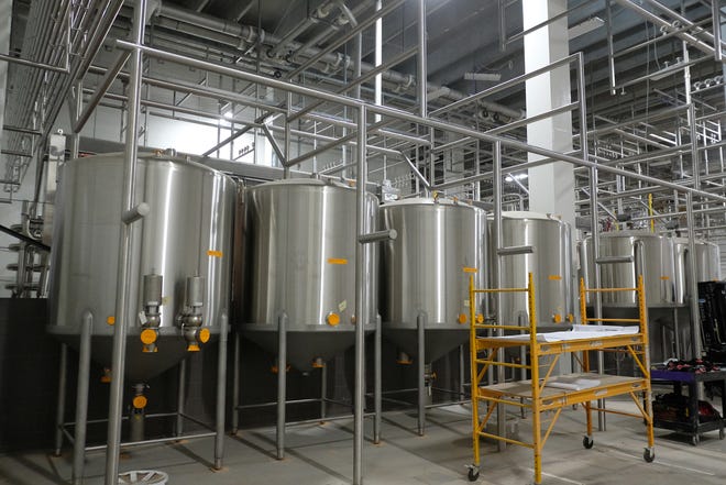 A separate area in the plant is for whey, a by-product in cheese making which will be sent to the on-site production facility, Proliant Dairy Ingredients Thursday, Sept. 5, 2019.