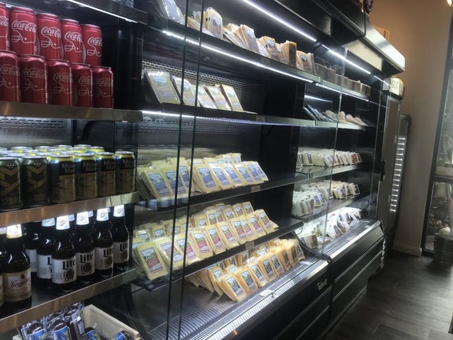 The Cheese Shoppe and Cafe at LaClare Family Creamery offers customers a wide range of hard and soft goat cheeses along with cow/goat milk blended cheese products.
