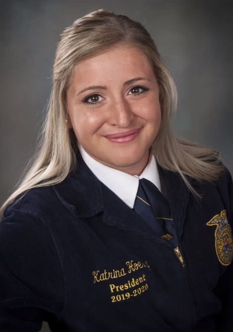 Section 9 State FFA Officer Katrina Hoesly