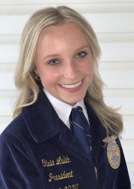 Section 6 State FFA Officer Olivia Lulich