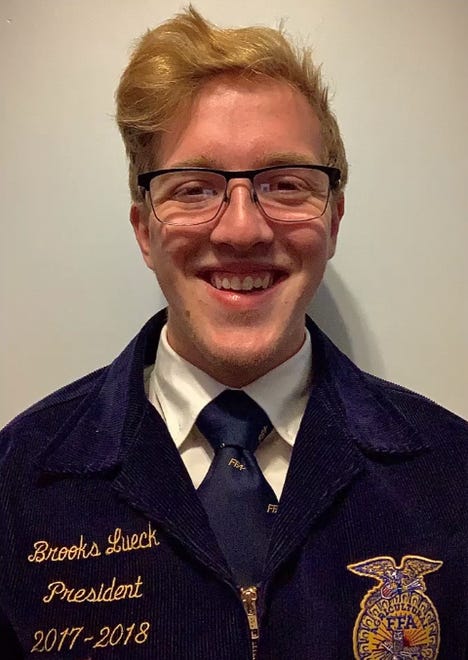 Section 5 State FFA Officer Brooks Lueck