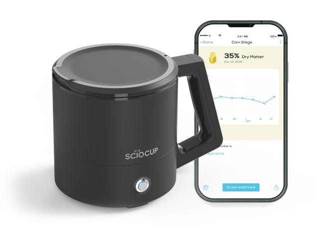 The SCiO Cup was launched earlier this year as an easy way to analyze dry matter.
