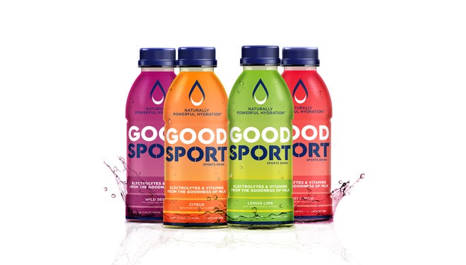The GoodSport product is a new sports drink that's 97% dairy.