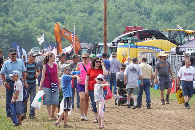 The crowds sure showed up to 2021 Farm Technology Days in Eau Claire, Wis. to enjoy the hot and sunny weather.