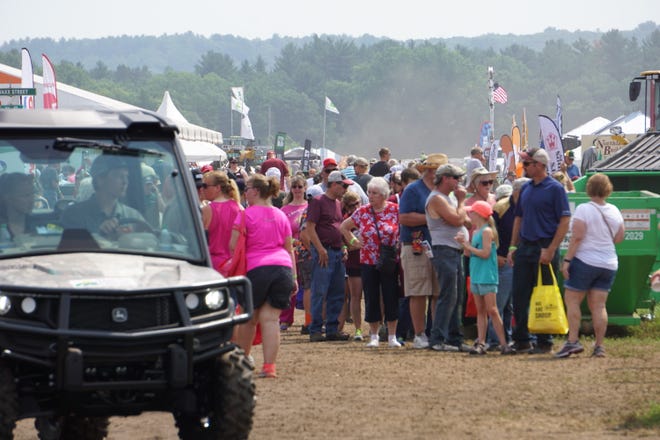 The crowds sure showed up to 2021 Farm Technology Days in Eau Claire, Wis. to enjoy the hot and sunny weather.