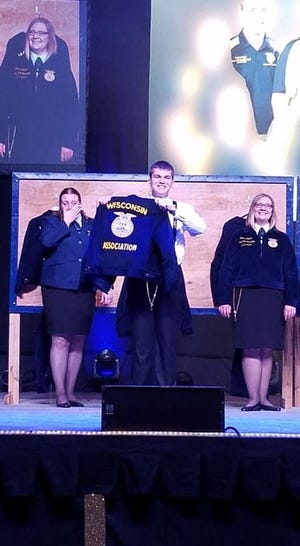Ben Styer is ready to roll up his sleeves as president of the State FFA Officer team.
