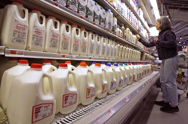 Record or near-record levels of the cost of virtually all inputs needed to produce milk are tempering the gains on farmer balance sheets. Meanwhile, retail price inflation has been accelerating for several dairy product categories, including fluid milk and butter, which are significantly outpacing consumer price increases for all food and beverages as well as the overall rate of inflation.