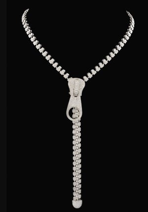Would you believe a zipper sold for $18,450 at Morphy Auctions? What about a diamond necklace that looks and works like a zipper?