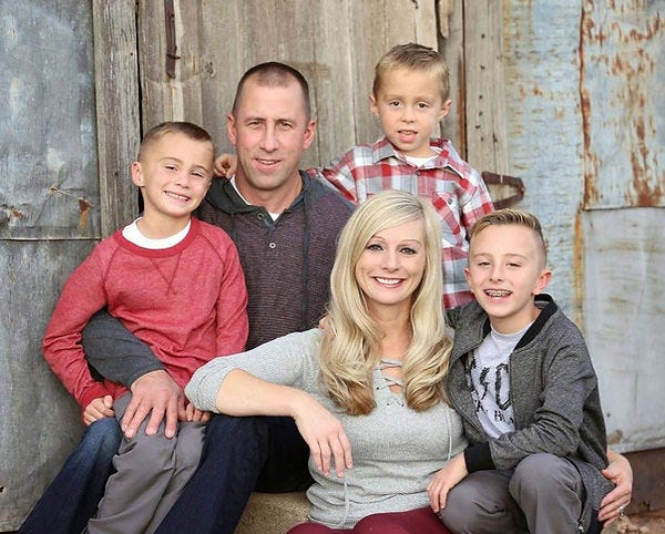 Dan and Melanie Brick and their children children, Sawyer, Ian and Elijah will welcome guests to their Greenleaf., Wis. farm on June 5 for the Brown Co. Breakfast on the Farm.