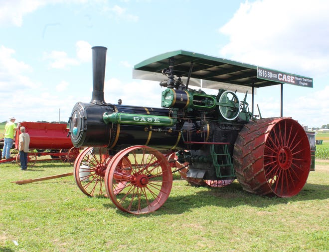Several Case steam traction engines like this 1916 model were on display at Farm Technology Days in Clark County, July 12-14, 2022.